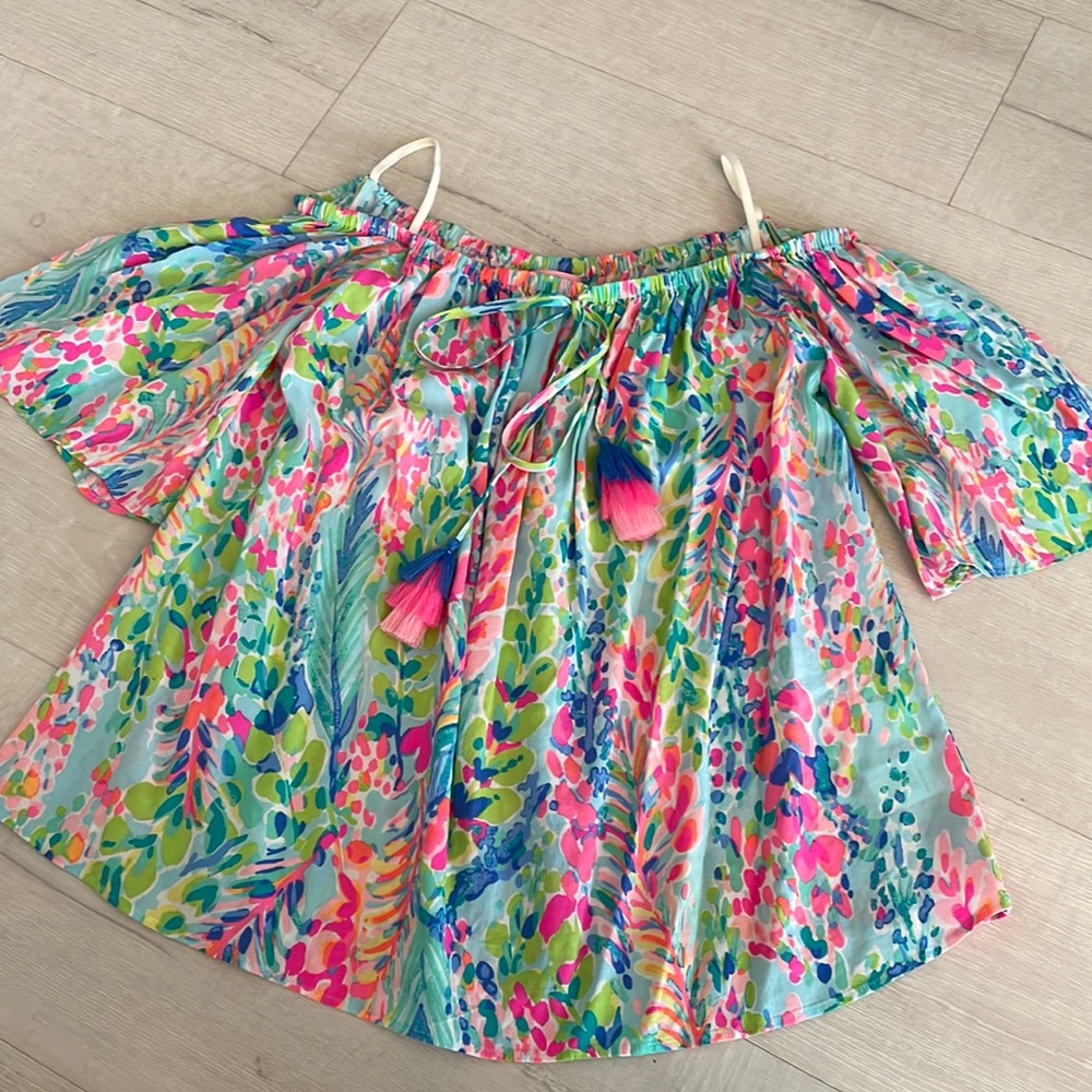 Lilly Pulitzer off shoulder top